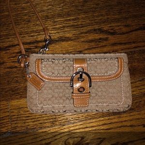 Coach wristlet